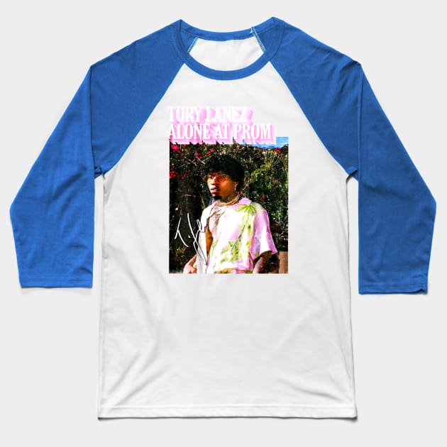 Tory Lanez Alone at Prom Baseball T-Shirt by craftydoartist